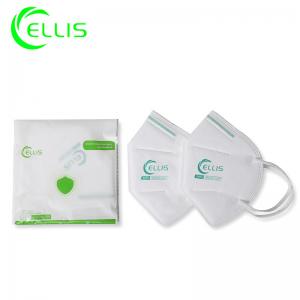 China Custom Green DIispsable Pm2.5 Anti Dusk And Haze Non Woven Fabric KN95 Face Mask With Two Strings For Adult wholesale
