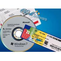 China Software Windows 7 Professional Box Win7 Pro Oem License Activation Key on sale