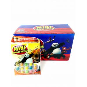 China Delicious KungFu Panda Sweet and sour candy with colorful outlook wholesale