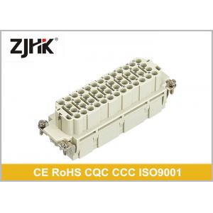 China 46pin  Male Female Heavy Duty Rectangular Connector For Plastic Injection Machine Crimp Terminal supplier