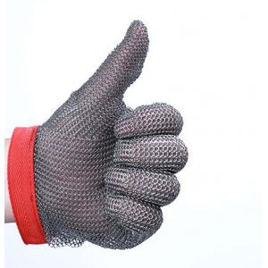 China Five-finger anti-cutting chainsaw ironing gloves multifunctional gardening protective wire mesh gloves supplier
