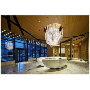 Creative Art Luxury Custom Led Chandelier For Hotel