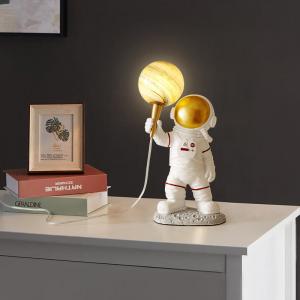 20x37cm Resin Kids Bedside Table Lamp Astronauts Table Decorative Lamp