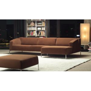 China Modern Furniture Brown Fabric Nice Living Room Sectional Sofas / Sofa supplier