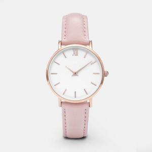 Fancy Ladies Leather Quartz  Watch ,Ultra-thin Stainless Steel   Watch ,OEM Women Wrist Watches with Japan Movement
