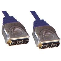 Scart male cable for DVD TV Set-top box