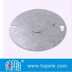 China Customized Electrical Boxes And Covers Round Cover For Switches / Receptacles supplier