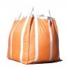 China 1 Ton Orange Heavy Duty Bulk Bags , Side Discharge PP Woven Packaging Bags wholesale