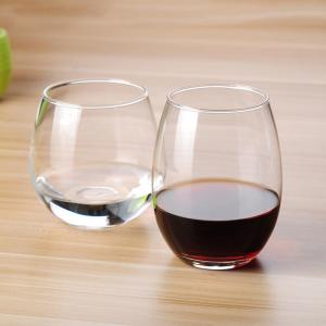 Multiple Use 15oz Stemless Wine Glass For Wine / Soda Water / Cocktail