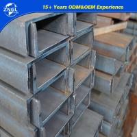 China Hot Cold Rolled Mild Steel Profiles Gi Carbon Steel C U Channel with Galvanized En S235jr S355jr A36 Ss400 Purlin on sale