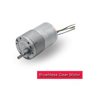 China Home Appliance Brushless Gear Motor 12v 24v High Torque 37mm Offset Shaft For Printer supplier