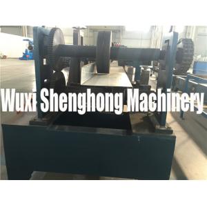 Touch Screen Controls Z Purlin Roll Forming Machine With Button Switch
