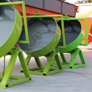 Disc Granulator Organic and Inorganic Fertilizer Production Machinery