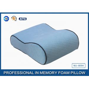 China Side Sleeper Small Memory Foam Contour Travel Pillow , Antibacterial Memory Foam Pillow supplier