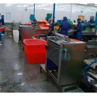 China 300-400KG/H Fish Skinning Machine 1200x600x930mm For Industrial on sale