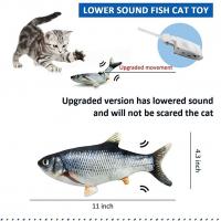China Dancing Fish Cat Toy Catnip Imitation For Pet Cat Laser Pointer on sale