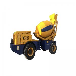 HY-260 Self Loading Concrete Mixer 2.5 Cubic With Yunnei 76kw Engine