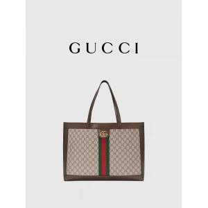 Leather GUCCI Ophidia Ladies Branded Shoulder Bag Shopping Tote