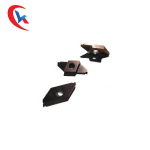 China As inserções das ferramentas de corte do CNC do carboneto do ISO e o PVC alto da resistência de desgaste revestiram o carboneto que sulca inserções supplier