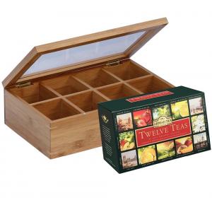 Empty Bamboo Tea Box Set  Packaging Box Shatter - Proof Smooth Surface