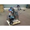 220v , 40-60Hz Electric Motor Equipped Cow Milking Machine , Single Bucket