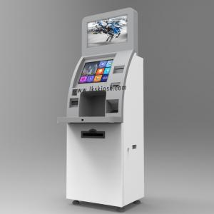 China Indoor Self Service Kiosk Dual Touch Screen For Social Insurance Department supplier