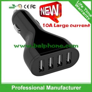 China Quick charger 2.0 5V10A 4USB Quick car charger USB charger supplier