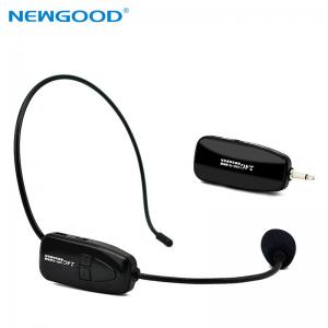 NEWGOOD 2.4Ggz Wireless Microphone Speech Headset Megaphone Mic For Teaching Meeting Tour Guide
