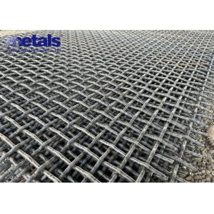 High Carbon Steel Crimped Woven Mesh Screen Wire Heavy Duty 65Mn