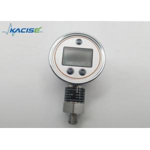China 60mm LCD Display Precision Digital Pressure Gauge Water Oil Pressure Gauge supplier