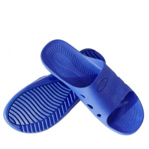 China Pvc / Spu Cleanroom Products Esd Flip Flop Anti Static Slippers DLX 9102B supplier