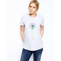 China Holiday t shirt colorful pregnancy maternity clothing in dandelion printed on sale