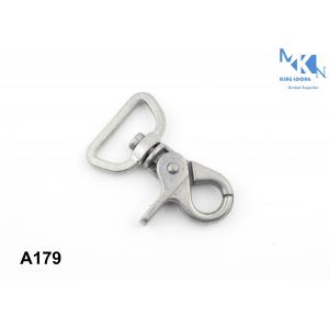 China Small Dog Chain Swivel Hooks / Trigger Snap Hook Zinc Alloy With Plating supplier