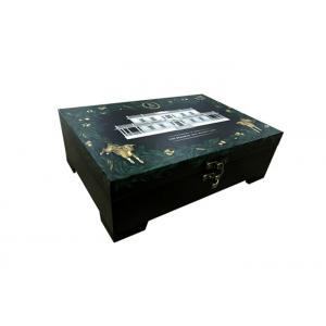 China Cosmetic Luxury Gift Packaging Boxes Book Type Customized Logo With Hand Buckle supplier