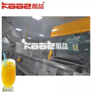 Complete Fresh Fruit NFC Juice Processing Line Drink Making Equipment Automated