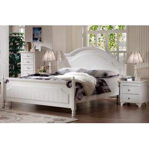 modern white wooden bed room furniture