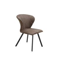 China Dining Fabric Upholstered Chair With Seat Height 430mm on sale