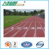 Exercise Recycled Outdoor Synthetic Rubber Flooring Permeable Jogging Track