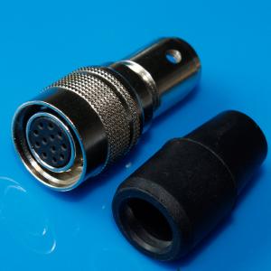 China Hirose 12 Pin Female Connector HR10A Mini Audio Connector Black Sleeve supplier