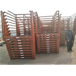 Q235 Galvanized Steel Stackable Pallet Racks SX-SSR01 4 Tiers Shelving For Ginger