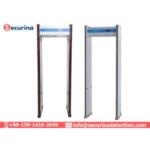 China Digital Display Airport Security Detector Door For Security Check Point supplier