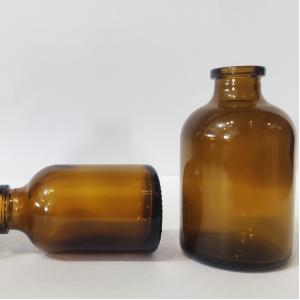 China 10ml 20ml 30ml 50ml 100ml Borosilicate Glass Moulded Bottle Antibiotic Vials supplier
