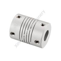 China CNC Stepper Motor Jaw Couplings Stainless Steel Stepper Motor Shaft Coupler on sale