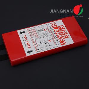 China 100 % Fiberglass cloth Emergency Fire Blanket Prices Fire Blanket 1mx1m Home Safety with EN1869 Approved supplier