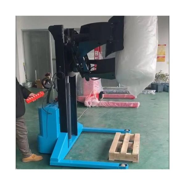 High Efficiency Paper Roll Stacker Forklift Trucks For Cylindrical Object Handling