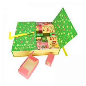 Pantone Color Christmas Gift Box Countdown Calendar Advent Blind Box