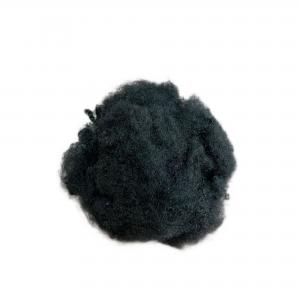 Virgin Raw White Black Low Melt Polyester Staple Fiber 4D 51mm Non Siliconized