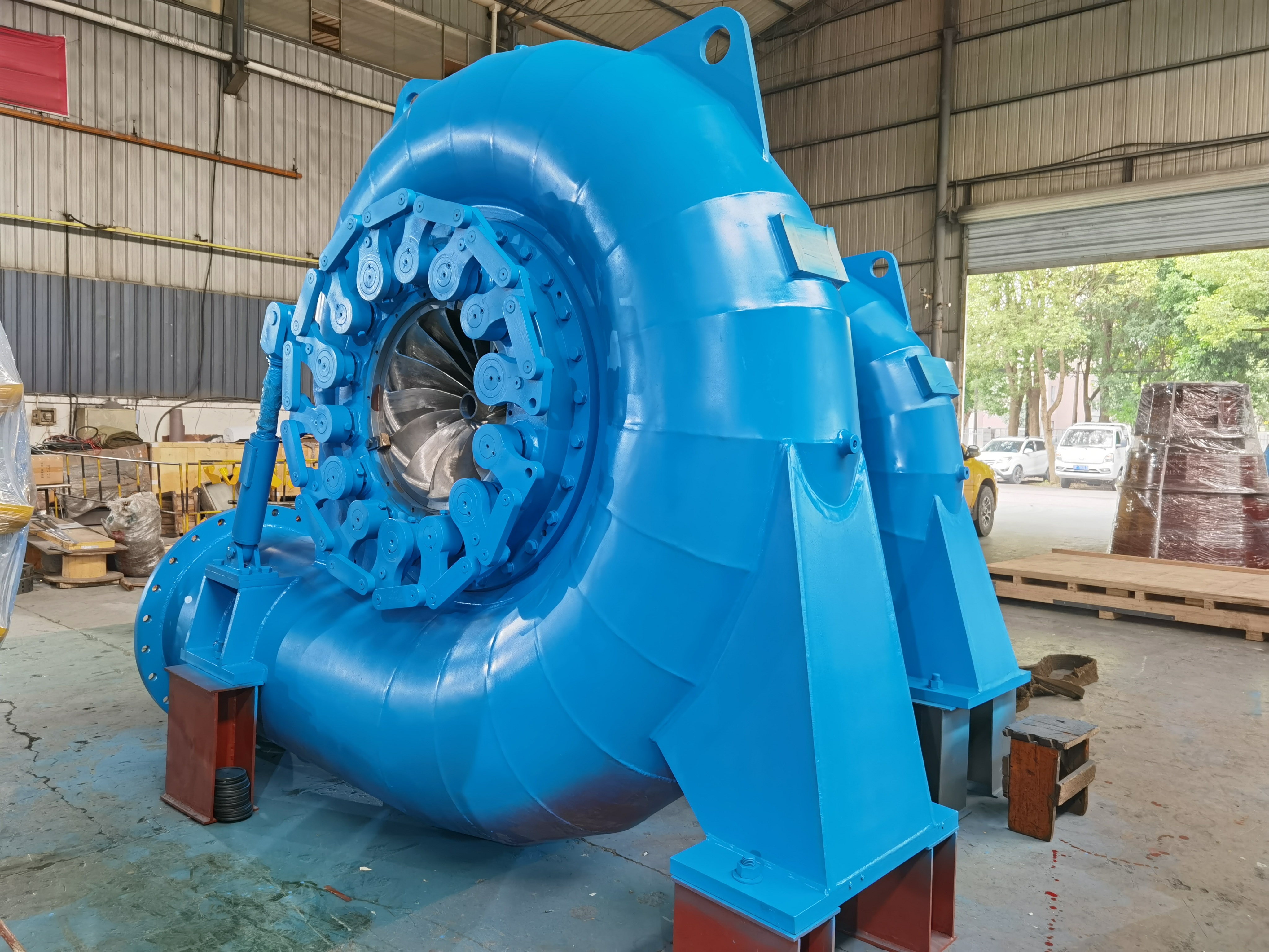 China High Efficiency Hydro Turbine Runner with OEM Compatibility and Open or Closed Design for Hydropower Generation wholesale