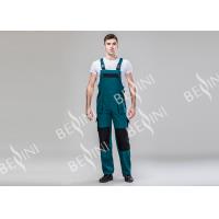 China Customized Heavy Duty Work Suit With Big Side Pockets 260gsm Twill Bib Overalls on sale