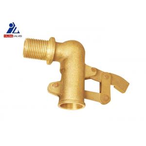 China Orignal Color 100C Brass Float Valve ISO 228 Water Tank Ball Float supplier